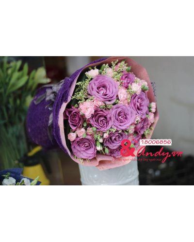 Bó hoa Sắc màu tặng bạn
