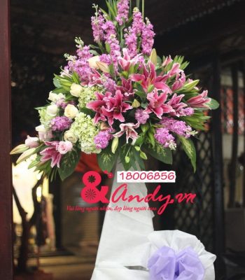 Hoa khai trương đẹp