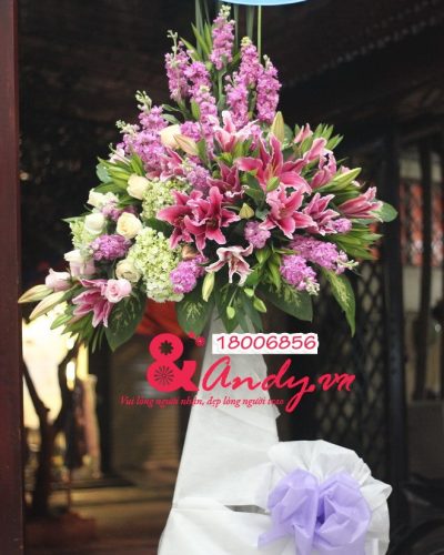 Hoa khai trương đẹp
