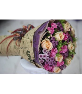 Bó hoa - Lời nhắn nhủ yêu thương