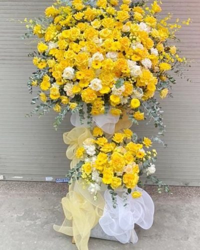 Hoa khai trương đẹp