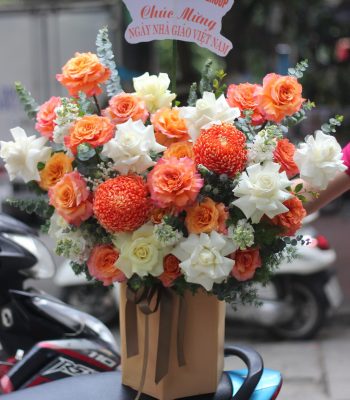 Hoa chúc mừng sang trọng