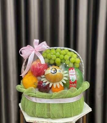 Giỏ Hoa Quả Chúc Mừng