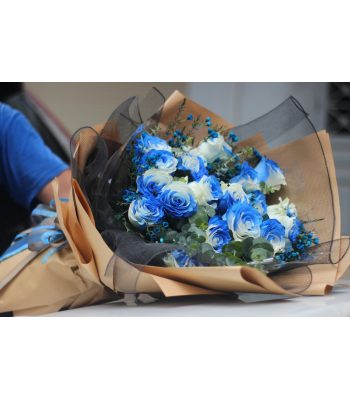 Blue and White Blue and White