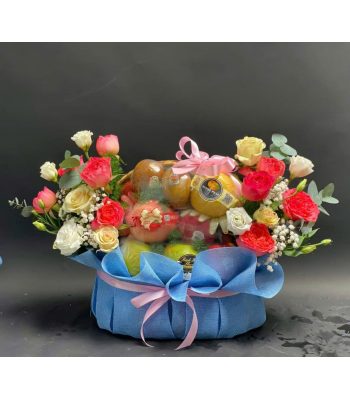 Giỏ Hoa Quả Dâng Lễ