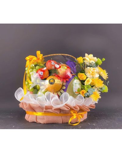 Giỏ hoa quả đẹp