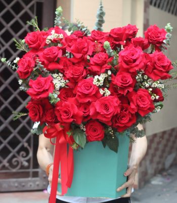 Giỏ hồng tình yêu