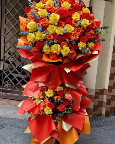 hoa chúc mừng 12