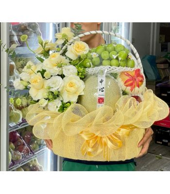 Giỏ Hoa Quả Mừng Khai Trương