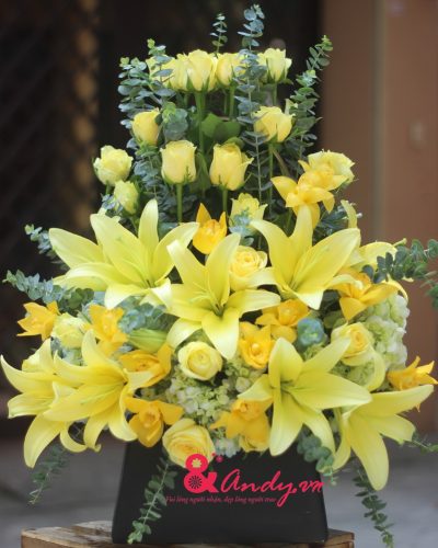 Sắc vàng tươi sáng