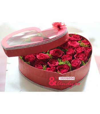 Hộp hoa trái tim Hộp hoa trái tim