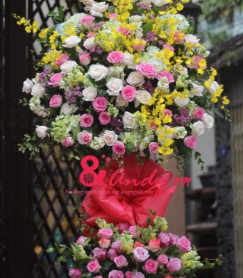Giỏ hoa tài lộc
