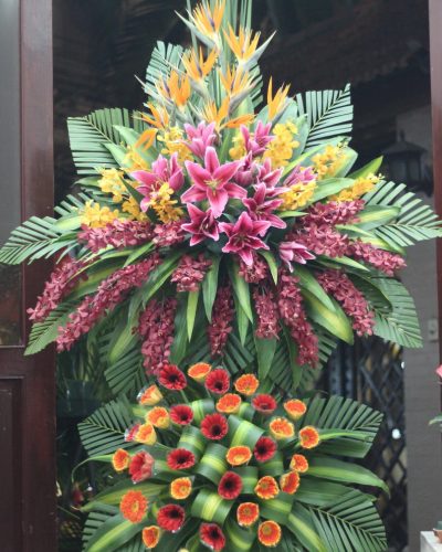 Hoa mừng khai trương