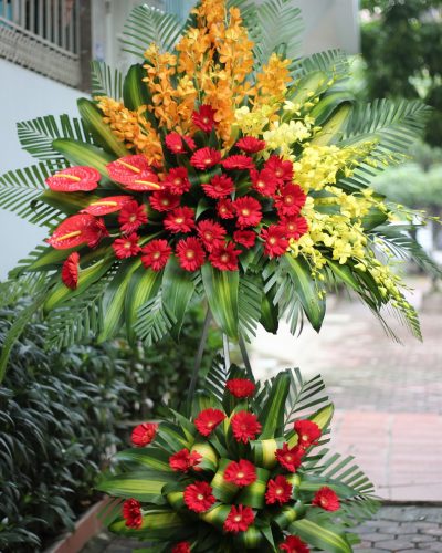 Hoa khai trương văn phòng