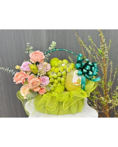 Giỏ Hoa Quả Chúc Mừng