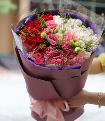 Bó hoa đẹp – lãng mạn